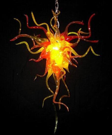 Small Lamps Chandeliers Light Energy Saving Lights Source Home Decoration Modern Style Handmade Blown Glass Chandeleir