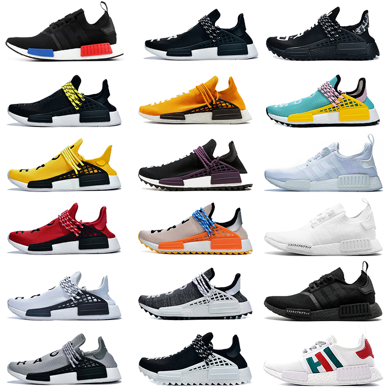 2020 Newest trend sport shoes human race nmd r1 williams nerd balck white blue red yellow pale nude for woman man size 36-45
2020 Newest trend sport shoes human race nmd r1 williams nerd balck white blue red yellow pale nude for woman man size 36-45