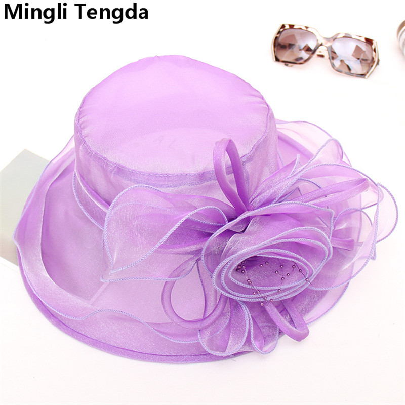 2018 New Elegant Bridal Hats Wedding Hats with Flower Pink/Purple/Rose Wedding Bride Accessories chapeau mariage Mingli Tengda
2018 New Elegant Bridal Hats Wedding Hats with Flower Pink/Purple/Rose Wedding Bride Accessories chapeau mariage Mingli Tengda