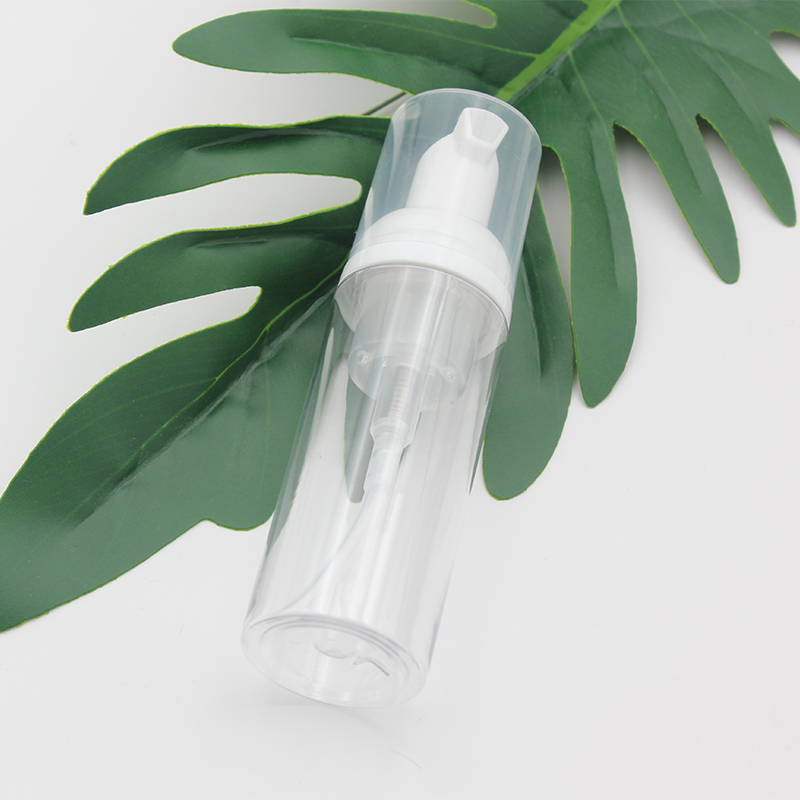 30ml 60ml Plastic Foam Pump Bottle 2oz Clear White Soap Dispenser Bottles Hand Sanitizer Mousses Liquid Foaming Container