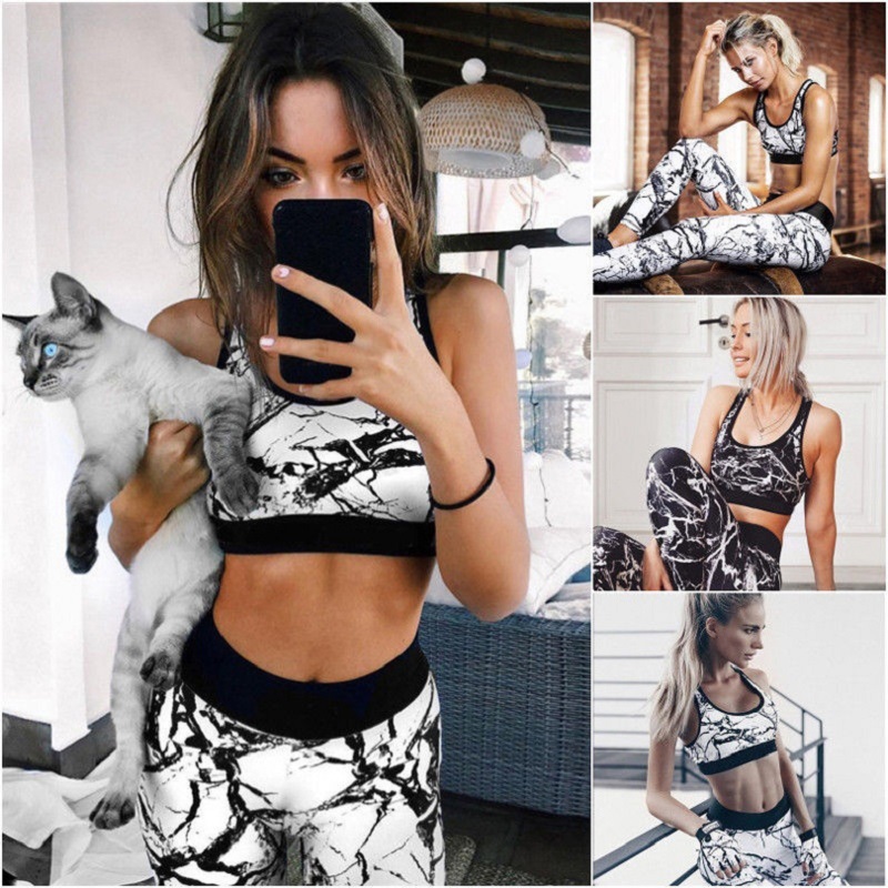 Gym Clothing Fitness Activewear Yoga Set Women Sportswear Sleeveless Bra+high Waist Leggings Quick Dry Workout High Elasticity, White
Gym Clothing Fitness Activewear Yoga Set Women Sportswear Sleeveless Bra+high Waist Leggings Quick Dry Workout High Elasticity, White