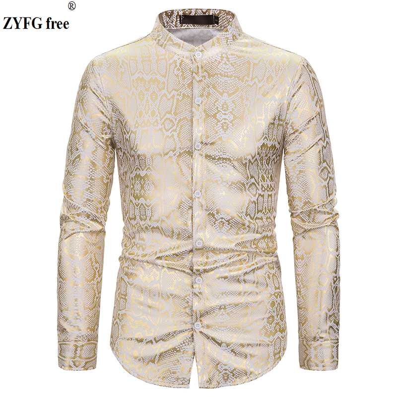 2020 men Snake print pattern shirt mens spring summer long sleeve shirt men's slim fit plus size casual shirts, Black
2020 men Snake print pattern shirt mens spring summer long sleeve shirt men's slim fit plus size casual shirts, Black