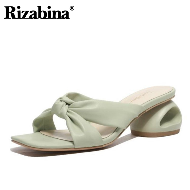 KemeKiss New Fashion Shoes Sandals Open Toe Slip On Slippers Slides Strange Heel Bowknot Shoes Ladies Footwear Size 34-39, Green
KemeKiss New Fashion Shoes Sandals Open Toe Slip On Slippers Slides Strange Heel Bowknot Shoes Ladies Footwear Size 34-39, Green