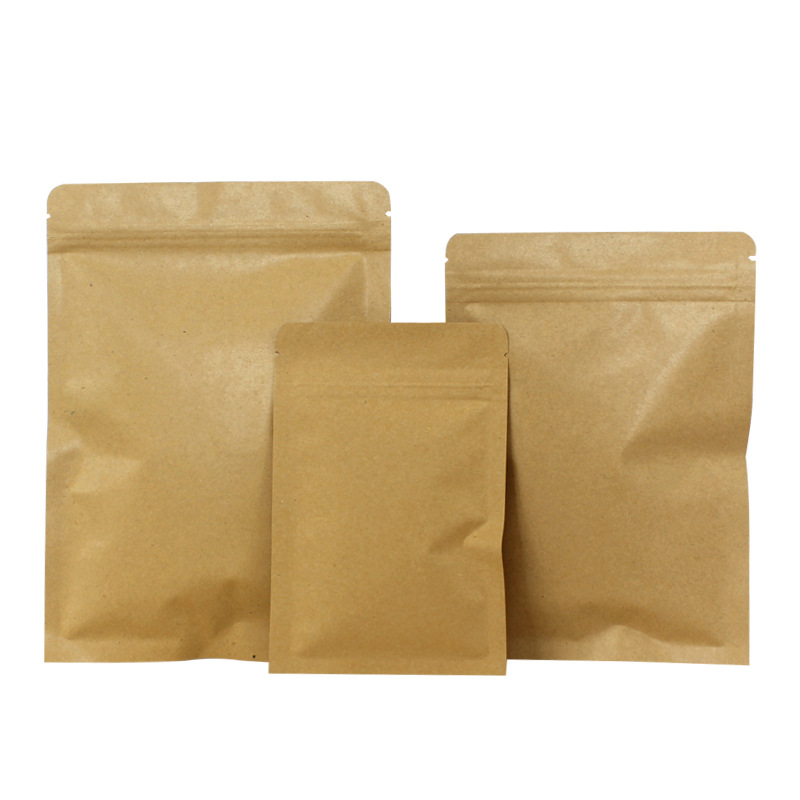 100pcs resealable kraft brown flat bottom packaging bags eco-friendly food storage packing zip lock pouches anti-moisture aluminum foil bag
100pcs resealable kraft brown flat bottom packaging bags eco-friendly food storage packing zip lock pouches anti-moisture aluminum foil bag