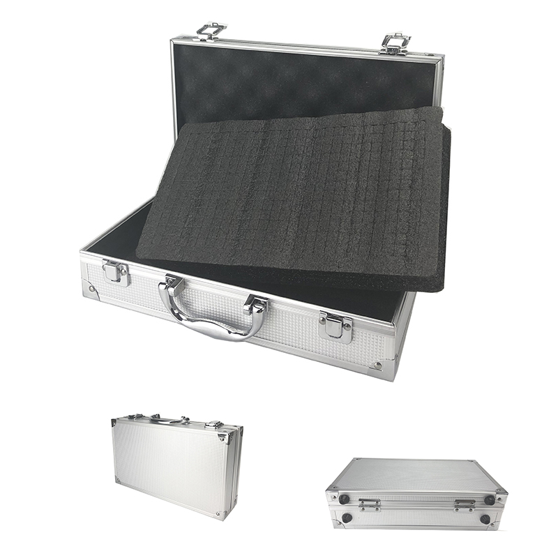 Toolbox Aluminum Tool Box Portable Instrument Box Storage Suitcase Travel Luggage Organizer Case Tools W Lining Two Size
Toolbox Aluminum Tool Box Portable Instrument Box Storage Suitcase Travel Luggage Organizer Case Tools W Lining Two Size