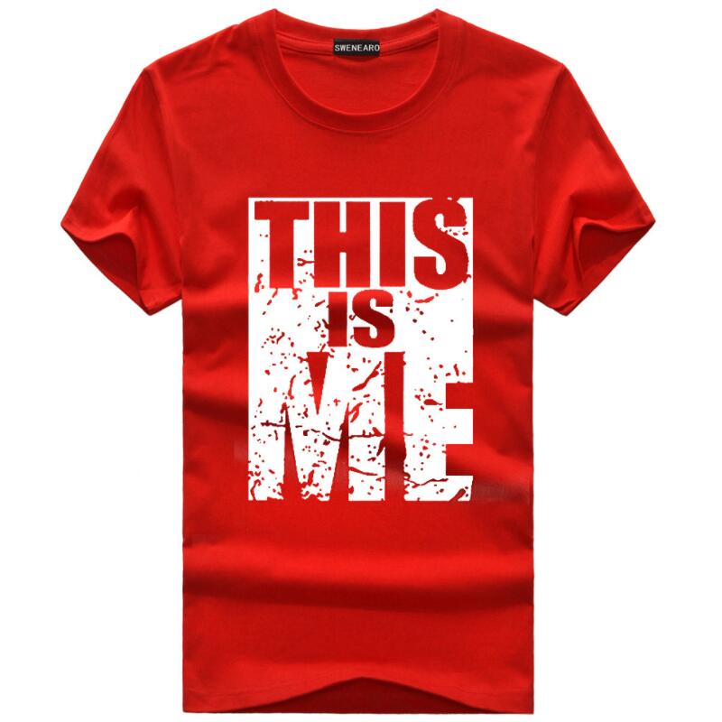 Fashion men's summer letter print T-shirt men Hip-hop casual short-sleeved brand Mens Tshirts breathable anti-shrink cotton Tee shirt men, Gray
Fashion men's summer letter print T-shirt men Hip-hop casual short-sleeved brand Mens Tshirts breathable anti-shrink cotton Tee shirt men, Gray