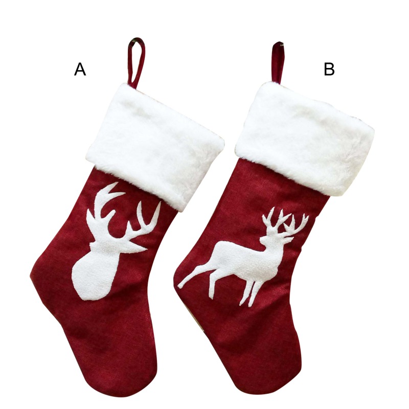 Classic Red & White Christmas Stockings Gift Holder Christmas Hanging Decoration Ornament For Family Holiday Xmas Party New Year
Classic Red & White Christmas Stockings Gift Holder Christmas Hanging Decoration Ornament For Family Holiday Xmas Party New Year