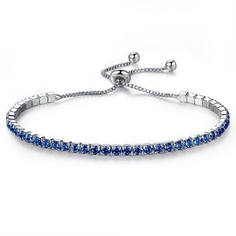 Fashion Cubic Zirconia Tennis Bracelet & Bangles For Women Gifts New Fashion Wedding Engagement Bracelets