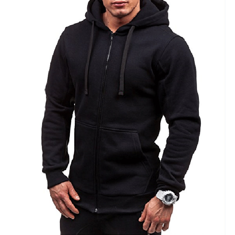 Plus Size Men's Hoodies Tracksuit 2018 Autumn Winter Drawstring Pocket Hooded Sweatshirt Long Sleeve Zip Slim Coat Male Jacket, Black
Plus Size Men's Hoodies Tracksuit 2018 Autumn Winter Drawstring Pocket Hooded Sweatshirt Long Sleeve Zip Slim Coat Male Jacket, Black