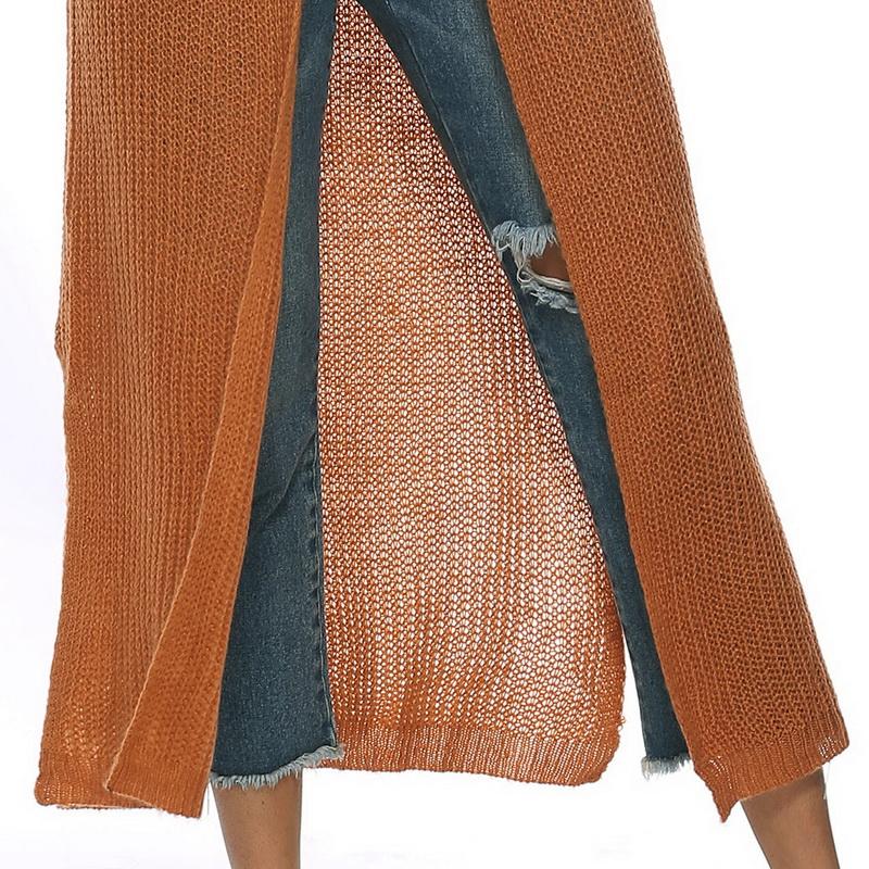 Fashion Women Woollen Sweater Winter Long Sleeve Loose Coat Knitting Cardigan Sweater Autumn Female Thin Cardigan