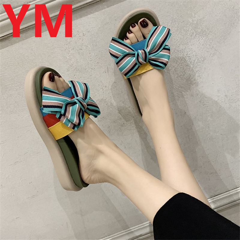 Women Sandals Bow 2020 Summer Cute Casual Daily Comfy Slip On Platform Ladies Sandals Party Peep Toe non-slip Female Slippers, Beige
Women Sandals Bow 2020 Summer Cute Casual Daily Comfy Slip On Platform Ladies Sandals Party Peep Toe non-slip Female Slippers, Beige