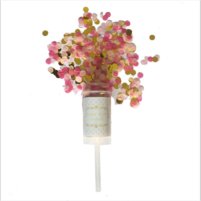 Manufacturing Tool Atmosphere Mini Round Confetti Dot Party Supplies WeddingHappy Birthday Push Confetti Confetti Pop Paper Flowe4741582