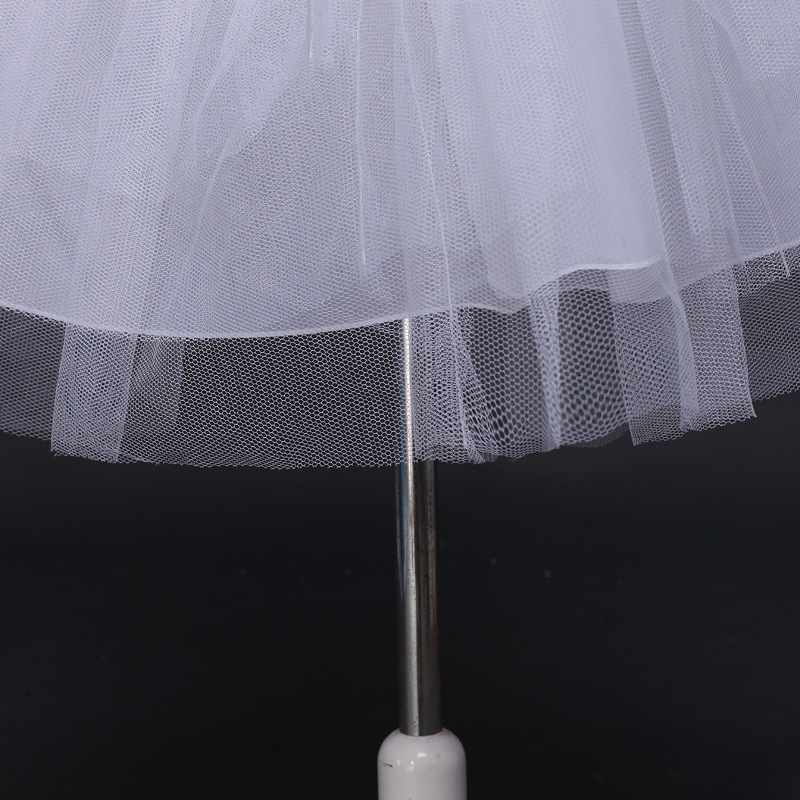 hot sale girls tutu skirt petticoats princess housemaid cosplay children tulle crinoline cheap white black kids pettiskirt for short dress