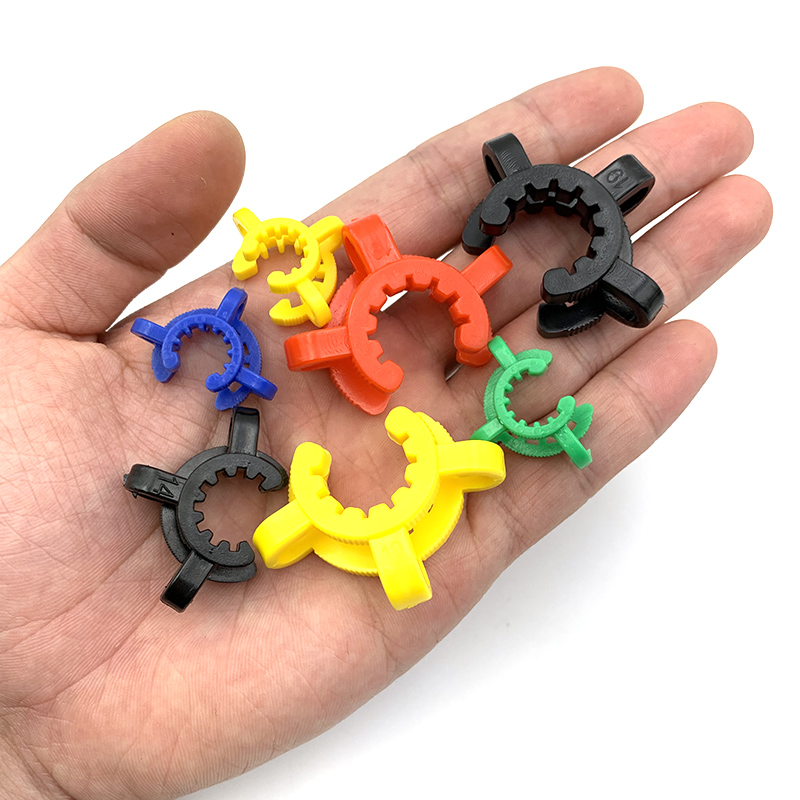 Plastic Keck Clip for Bong 10mm 14mm 19mm smoking Adapter Downstem Water Pipes Manufacturer Laboratory Lab Clamp Colorful Clips joint Connector
Plastic Keck Clip for Bong 10mm 14mm 19mm smoking Adapter Downstem Water Pipes Manufacturer Laboratory Lab Clamp Colorful Clips joint Connector