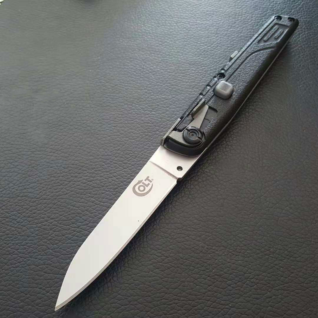 Colt II single action tactical self defense folding edc knife camping pocket automatic knife hunting knives xmas gift Adul
Colt II single action tactical self defense folding edc knife camping pocket automatic knife hunting knives xmas gift Adul
