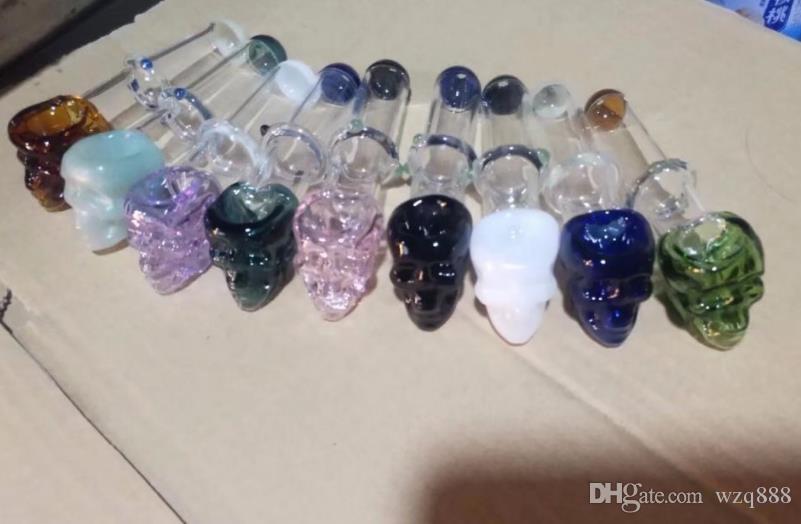 Skull bone single round head color glass pipe Wholesale Glass bongs Oil Burner Glass Water Pipes Oil Rigs Smoking Free
Skull bone single round head color glass pipe Wholesale Glass bongs Oil Burner Glass Water Pipes Oil Rigs Smoking Free