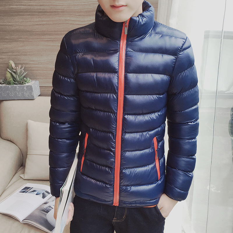 2016 Winter Thick Men Stand Collar Solid Color down Jacket Cotton-padded Clothes Youth Korean-style Slim Fit Cotton Overcoat, Red
2016 Winter Thick Men Stand Collar Solid Color down Jacket Cotton-padded Clothes Youth Korean-style Slim Fit Cotton Overcoat, Red