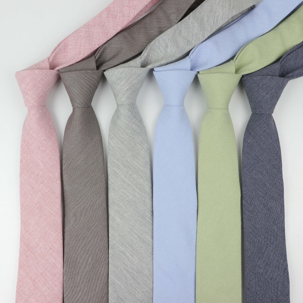High Quantity Cotton Ties Men's Solid Color Tie Narrow Necktie Slim Skinny Cravate Narrow Thick Neckties
High Quantity Cotton Ties Men's Solid Color Tie Narrow Necktie Slim Skinny Cravate Narrow Thick Neckties