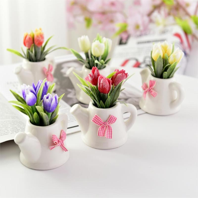 Artificial Flowers Tulip+ceramic Pot Small Bonsai Fake Flowers Party Supplies for Living Room Garden Decoration Farmhouse Decor, Pink
Artificial Flowers Tulip+ceramic Pot Small Bonsai Fake Flowers Party Supplies for Living Room Garden Decoration Farmhouse Decor, Pink