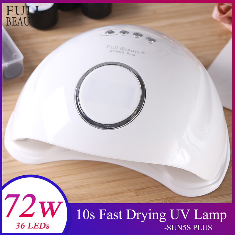 72W Nail Lamp for Gel Polish UV Light Nail Dryer Infrared Sensing 10/30/60/99S Timer Manicure UV LED Lamp Tools CHSUN5S P, Sunx7 plus pink
72W Nail Lamp for Gel Polish UV Light Nail Dryer Infrared Sensing 10/30/60/99S Timer Manicure UV LED Lamp Tools CHSUN5S P, Sunx7 plus pink