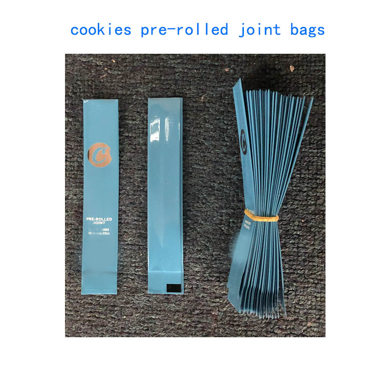 New Empty Cookies California SF Pre-Rolled Joint Bags Packaging For 0.58g Dry Herb Smell Proof Mylar Bag
New Empty Cookies California SF Pre-Rolled Joint Bags Packaging For 0.58g Dry Herb Smell Proof Mylar Bag