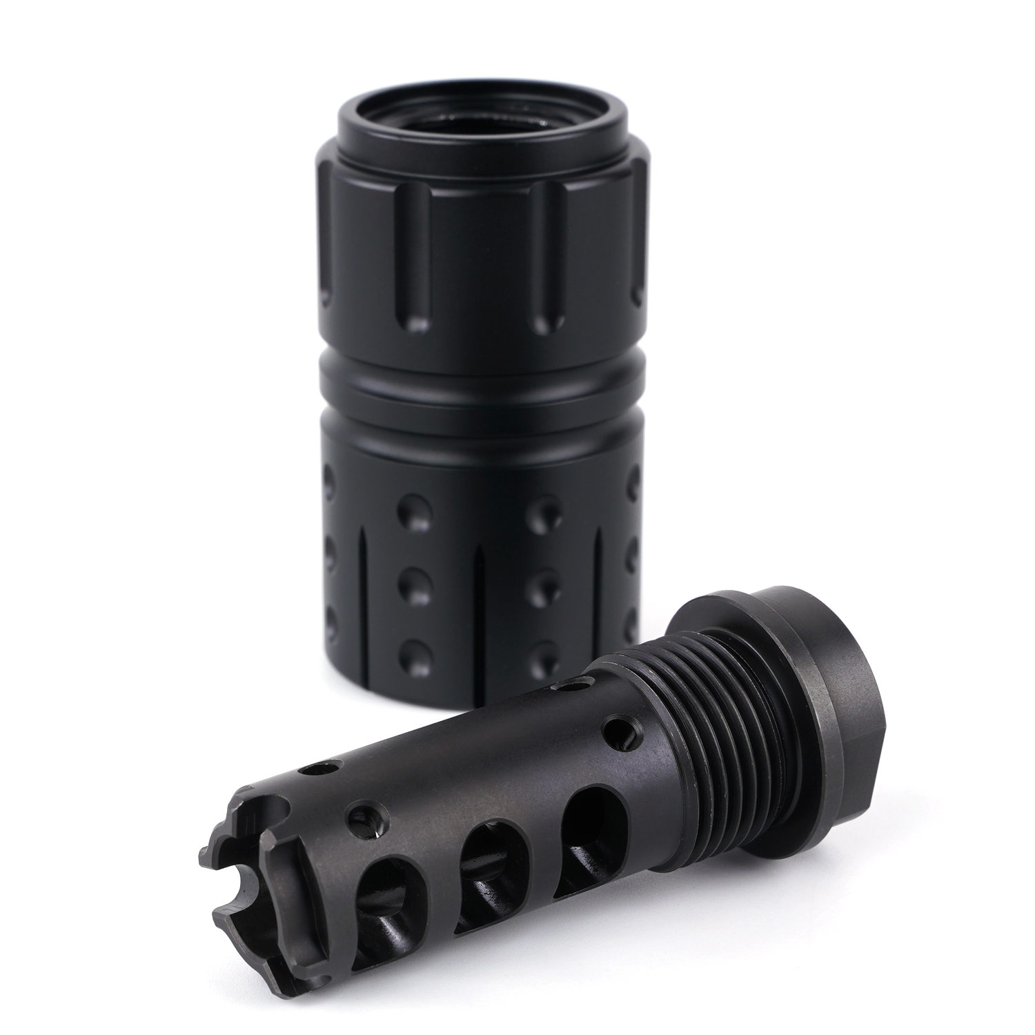9mm Muzzle Brake 1/2x28RH Device Tactical 9mm Compensator 13/16x16 Outer Sleeve With Nut
9mm Muzzle Brake 1/2x28RH Device Tactical 9mm Compensator 13/16x16 Outer Sleeve With Nut