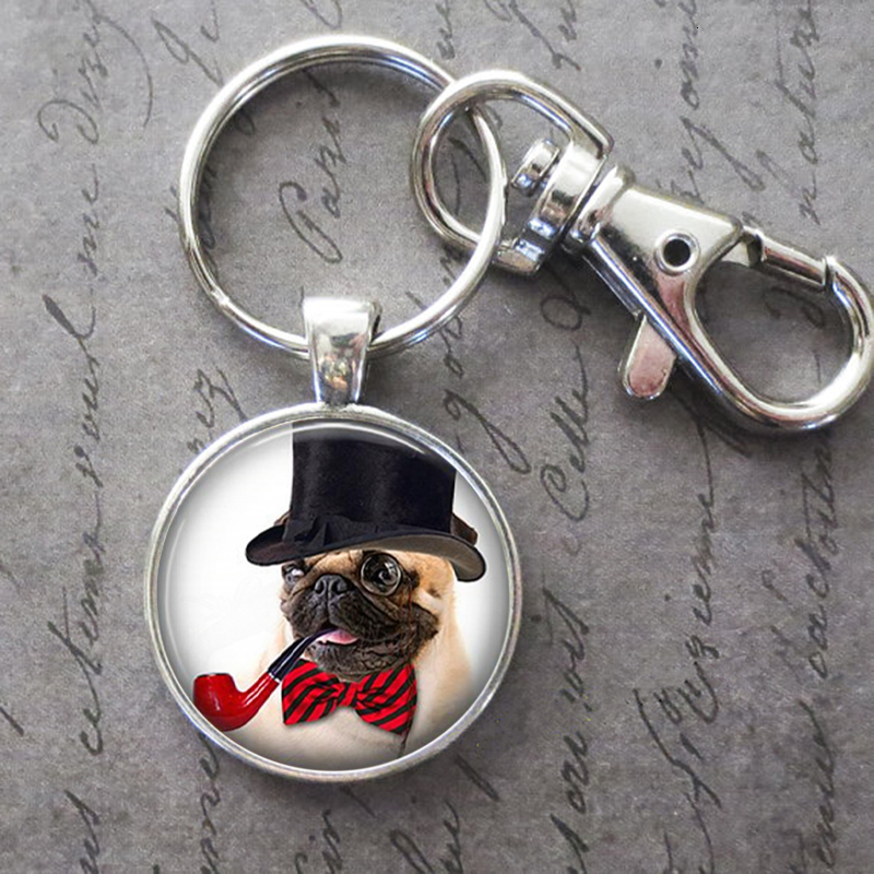 Cute Pug Dog Key Ring Key Chain Buckle Animal Pendant Birthday Festival Anniversary Gift Jewelry Accessories
Cute Pug Dog Key Ring Key Chain Buckle Animal Pendant Birthday Festival Anniversary Gift Jewelry Accessories