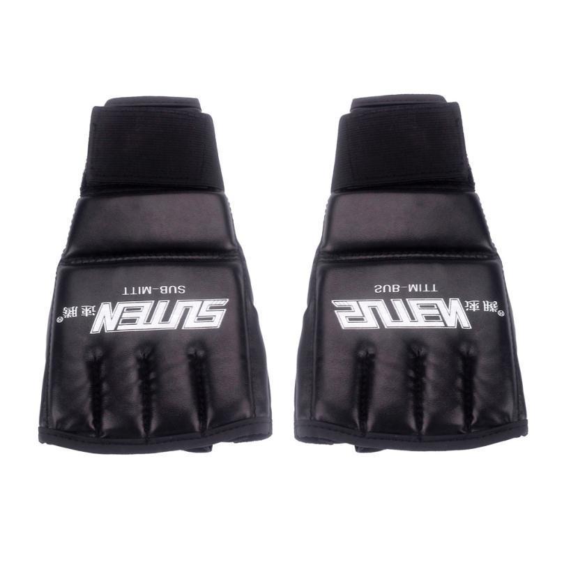 High Quality Sport Gloves Men Half Finger Mma Fighting Boxing Gloves Training Punching Bag Mitts Sparring Boxing Gloves