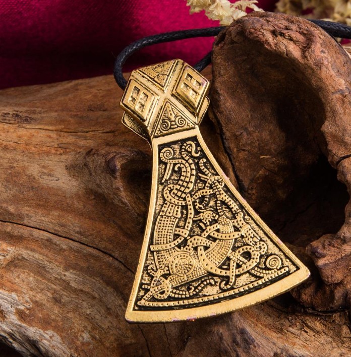 JF084 Viking Axe Necklace Norse Engraved Special Symbol Pattern viking Amulet Pendant Vintage Necklaces Women Jewelry, Silver
JF084 Viking Axe Necklace Norse Engraved Special Symbol Pattern viking Amulet Pendant Vintage Necklaces Women Jewelry, Silver