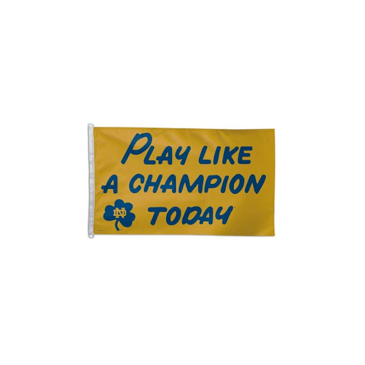 PLAY LIKE A CHAMPION TODAY Flag 3x5FT 150x90cm Polyester Printing Fan Hanging Hot Selling Flag With Brass Grommets Free Shipping
PLAY LIKE A CHAMPION TODAY Flag 3x5FT 150x90cm Polyester Printing Fan Hanging Hot Selling Flag With Brass Grommets Free Shipping
