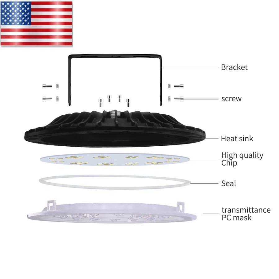 New Led Lights UFO Led Heat Dissipation 8000LM Ultra Thin High Shed Lamp Large Living Room Supermarket USA Warehouse Free Shipping 100W
New Led Lights UFO Led Heat Dissipation 8000LM Ultra Thin High Shed Lamp Large Living Room Supermarket USA Warehouse Free Shipping 100W