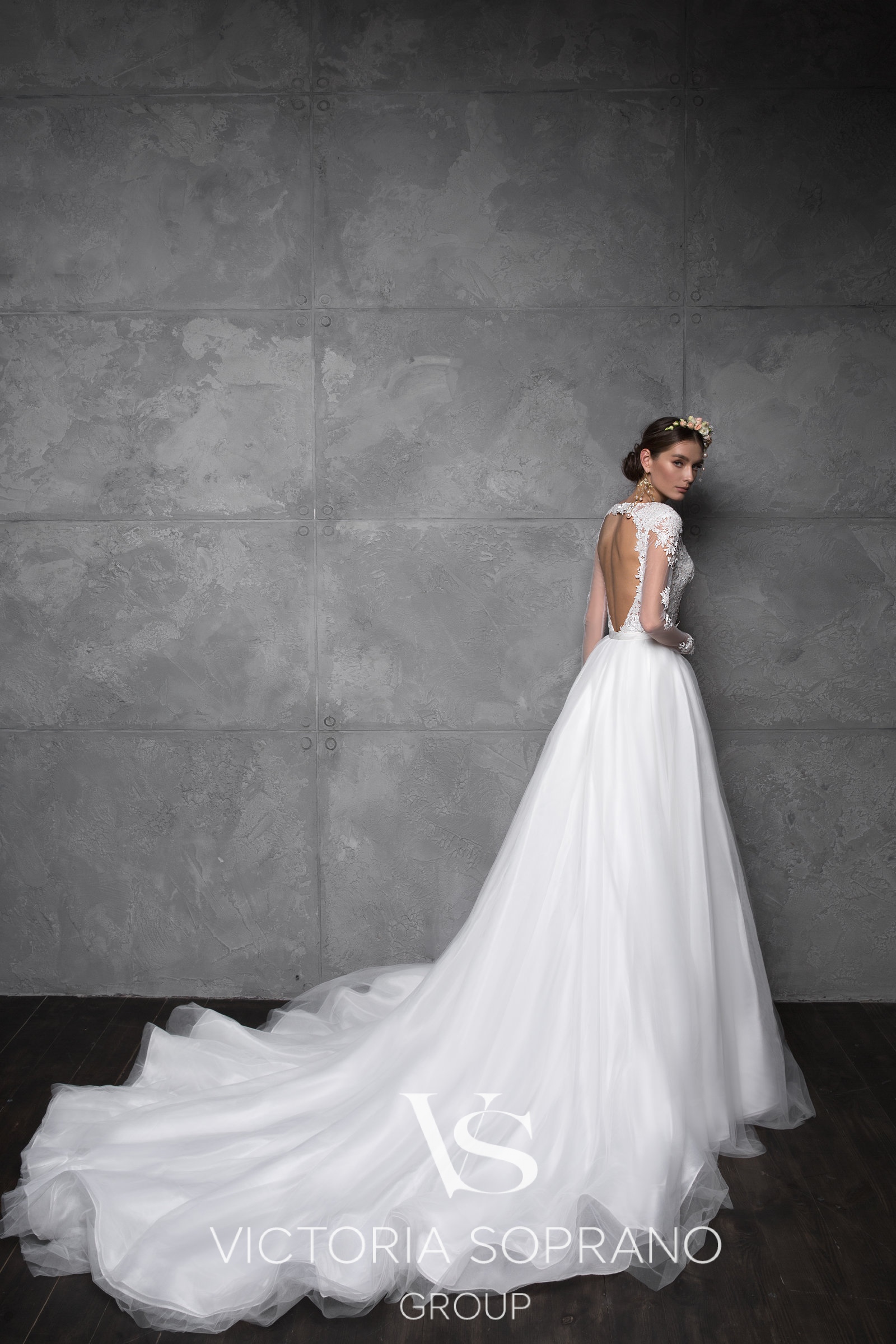 New Mermaid Wedding Dresses With Detachable Train Jewel Neck Long Sleeve Lace Bridal Gowns Plus Size Applique Sweep Train Wedding Dress