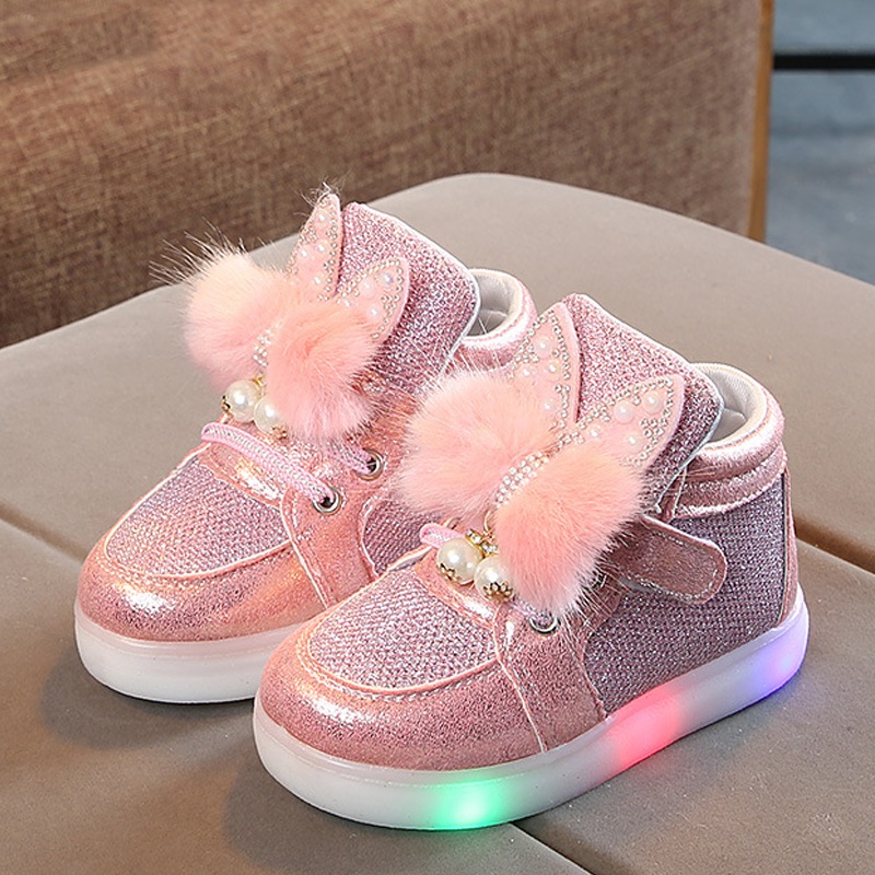 Children's Led Sneakers Girls Glowing Kids Shoes for Girls Luminous Girls Sneakers Baby Kid Shoes with Backlight Sole, Black
Children's Led Sneakers Girls Glowing Kids Shoes for Girls Luminous Girls Sneakers Baby Kid Shoes with Backlight Sole, Black