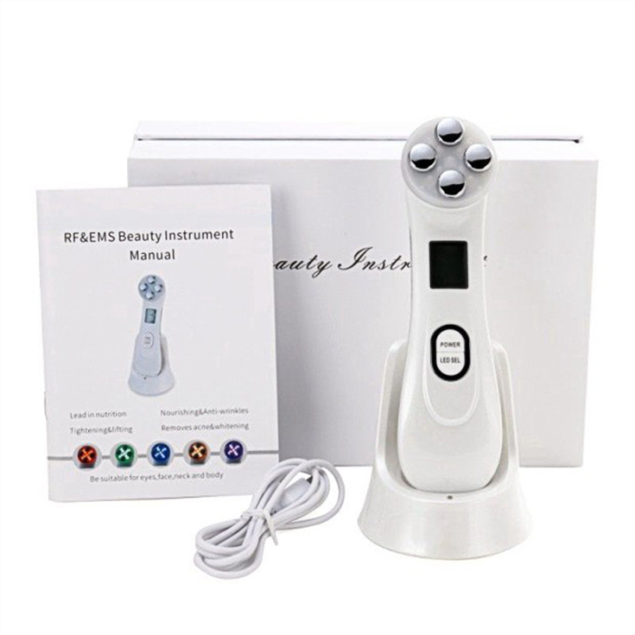 Hot RF Ultrasonic Massager Beauty Wrinkle Remover Face Lift Facial Remove Dark Circles Skin Care Equipment