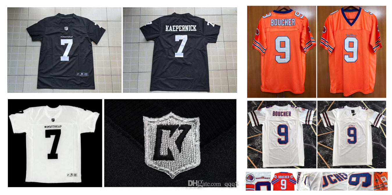 Top Quality ! IMWITHKAP Jersey 7 COLIN KAEPERNICK Jerseys IM WITH KAP Waterboy Movie 9 Bobby Boucher 100% Stitched Movie Football Jersey, As pic
Top Quality ! IMWITHKAP Jersey 7 COLIN KAEPERNICK Jerseys IM WITH KAP Waterboy Movie 9 Bobby Boucher 100% Stitched Movie Football Jersey, As pic