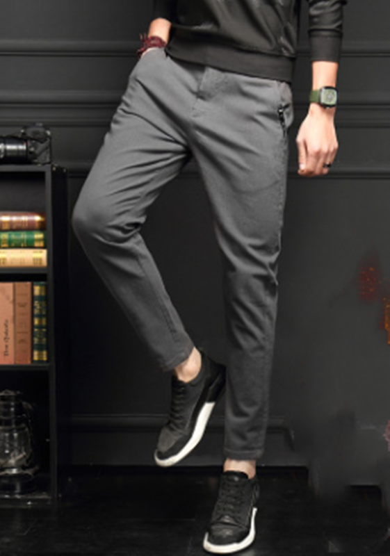 New Style Men Casual Pants Autumn And Winter Solid Slim Pantalon Homme Korean Trend Youth Pants, 02
New Style Men Casual Pants Autumn And Winter Solid Slim Pantalon Homme Korean Trend Youth Pants, 02