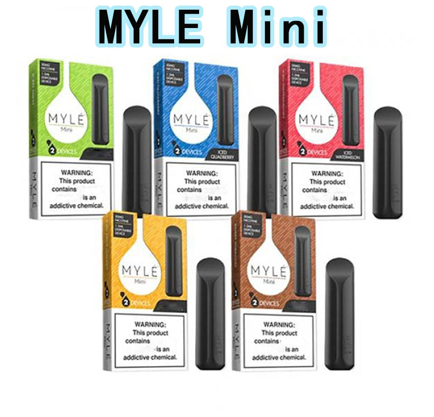 Myle Mini Disposable Device VapePen Vapor Pods Starter Kits 320puffs 1.2ml Carts Empty Disposable Stick Packaging eCigPortable Vaporize Myle
Myle Mini Disposable Device VapePen Vapor Pods Starter Kits 320puffs 1.2ml Carts Empty Disposable Stick Packaging eCigPortable Vaporize Myle