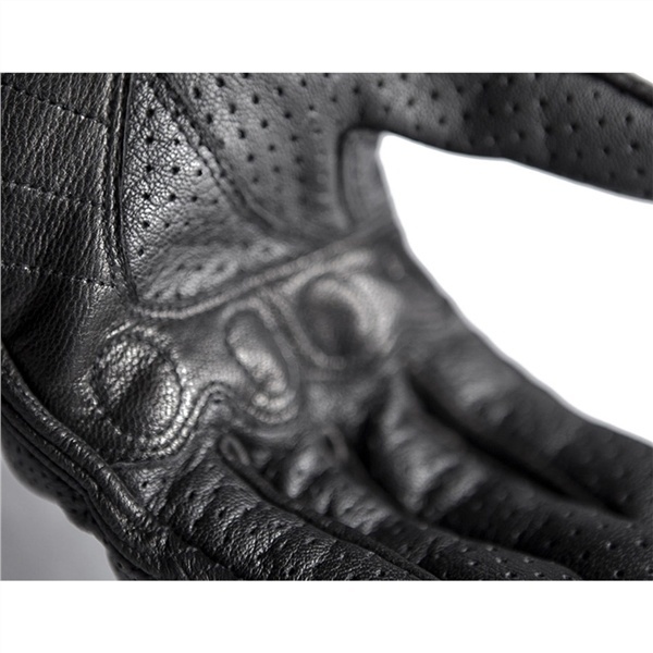 Retro Pursuit Perforated Real Leather Motorcycle Gloves Moto Waterproof Gloves Motorcycle Protective Gears Motocross Gloves gift62