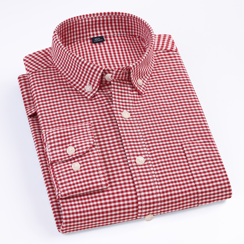 New Spring Oxford Shirts Men 100% Cotton Long Sleeve Shirt Mens Plaid Business Shirts Casual Slim Fit Button Shirt Tops Male 4XL, N28
New Spring Oxford Shirts Men 100% Cotton Long Sleeve Shirt Mens Plaid Business Shirts Casual Slim Fit Button Shirt Tops Male 4XL, N28