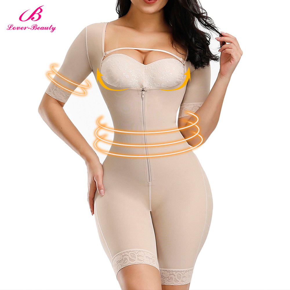 Full Body Waist Trainer Slimming Shaper Leg Arm Tummy Control Panties Bust Push Up Shapewear Butt Lifter Bodysuit T200526 от DHgate WW