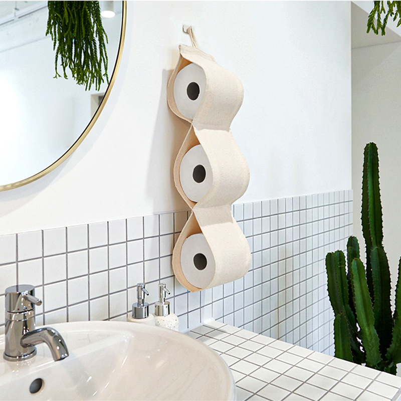 Solid Color Wall Mounted Roll Paper Organizer Sundries Wardrobe Storage Bag Hanging Wall Pouch Hang Home Bathroom Pendant
Solid Color Wall Mounted Roll Paper Organizer Sundries Wardrobe Storage Bag Hanging Wall Pouch Hang Home Bathroom Pendant
