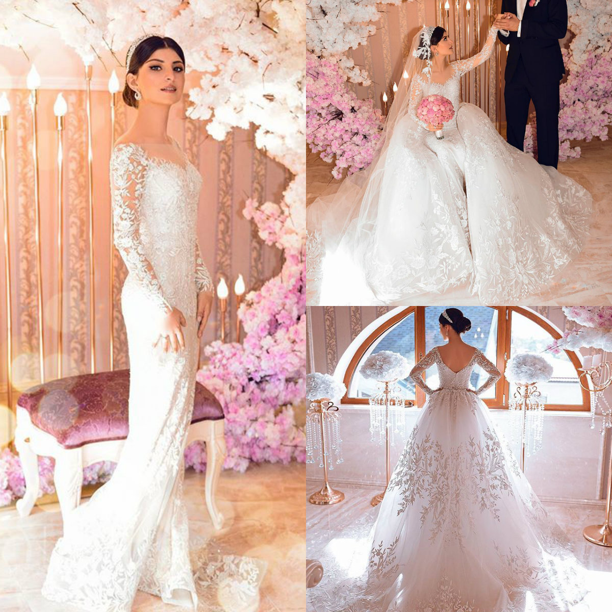 Gorgeous Mermaid Wedding Dresses With Skirt 2019 Lace Appliqued Beads Jewel Neck Beach Bride Gowns Long Sleeve Country Boho Wedding Dress, White
Gorgeous Mermaid Wedding Dresses With Skirt 2019 Lace Appliqued Beads Jewel Neck Beach Bride Gowns Long Sleeve Country Boho Wedding Dress, White