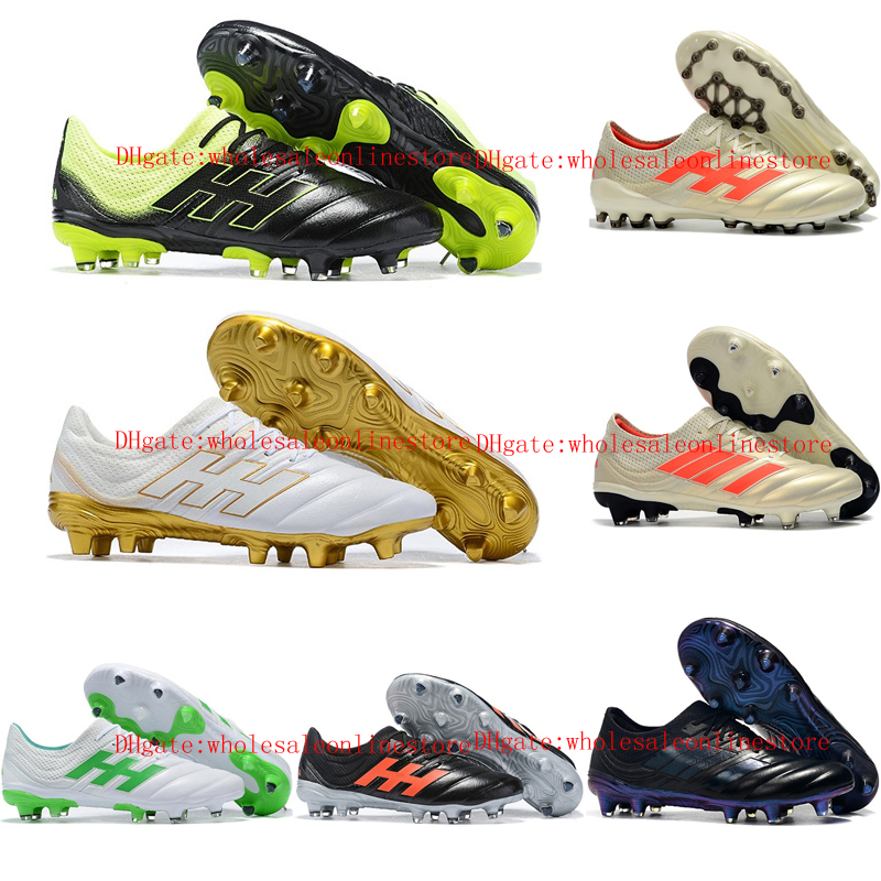 2019 mens soccer shoes Copa 19.1 FG AG soccer cleats world cup outdoor football boots copa mundial chaussures de foot, Black;grey
2019 mens soccer shoes Copa 19.1 FG AG soccer cleats world cup outdoor football boots copa mundial chaussures de foot, Black;grey