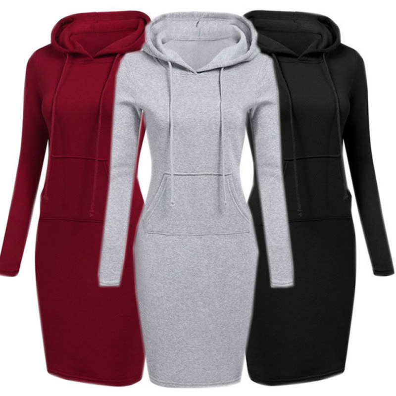 Velvet Hooded Hoodies Dress Women 2019 Autumn Winter Sweatshirts Long Sleeve Hoodies Pockets Sweatshirt Hoody Pullovers Dresses, Black
Velvet Hooded Hoodies Dress Women 2019 Autumn Winter Sweatshirts Long Sleeve Hoodies Pockets Sweatshirt Hoody Pullovers Dresses, Black