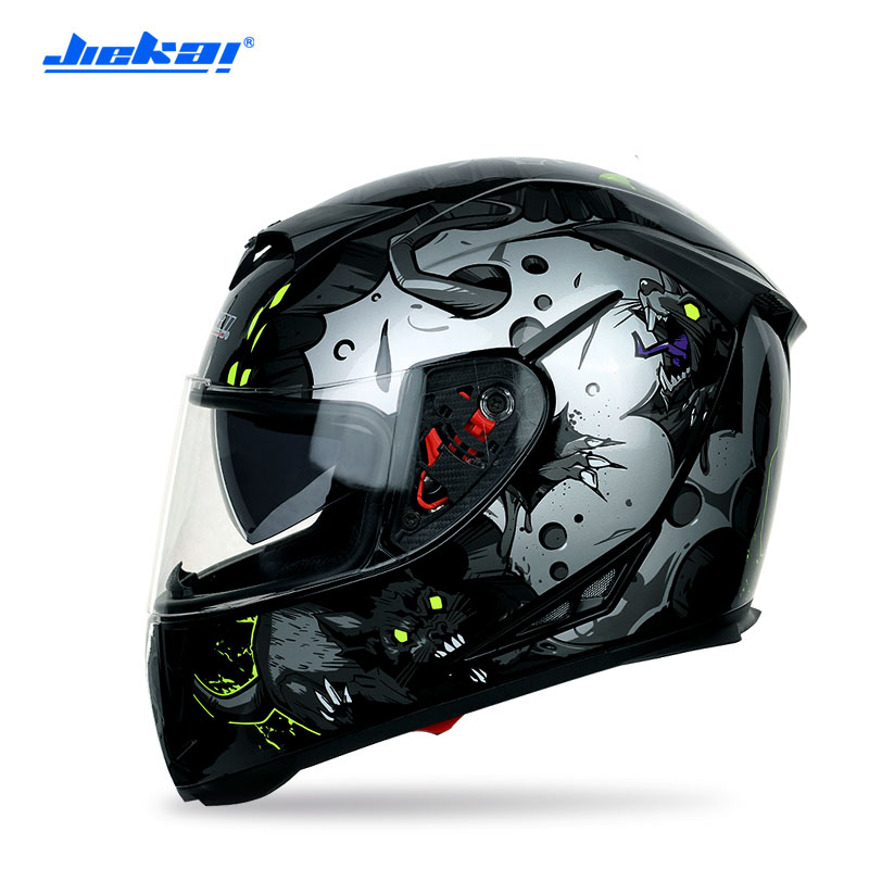 black silver JIEKAI Double Lens Motorcycle Helmet for men Knight Full Face Motorbike motocross moto Helmets Size M XL XXL, Villain red
black silver JIEKAI Double Lens Motorcycle Helmet for men Knight Full Face Motorbike motocross moto Helmets Size M XL XXL, Villain red
