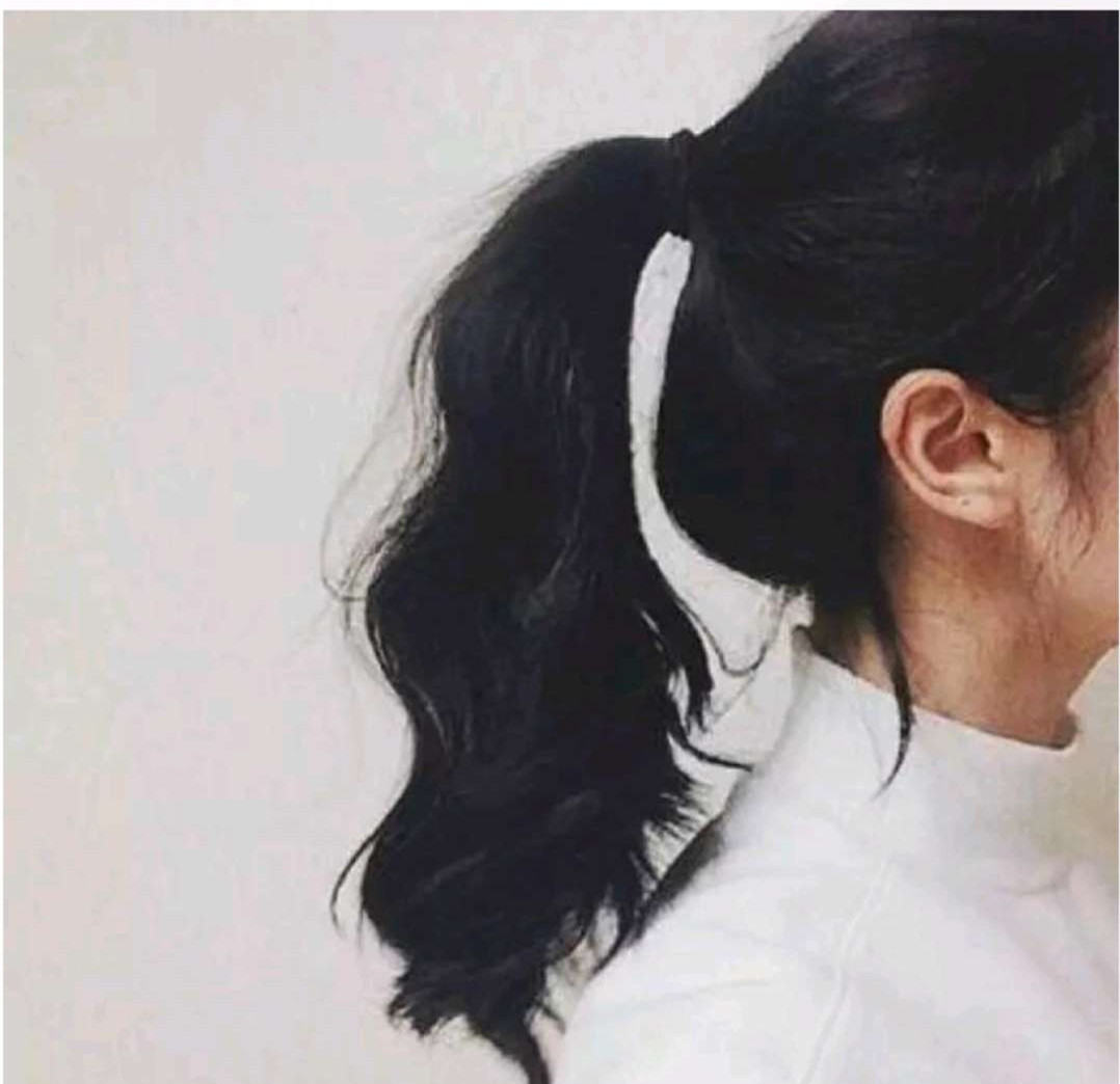 Loose wave straight Ponytail hairpiece natural black wet wavy drawstring ponytail hair extension clip in 100g-140g