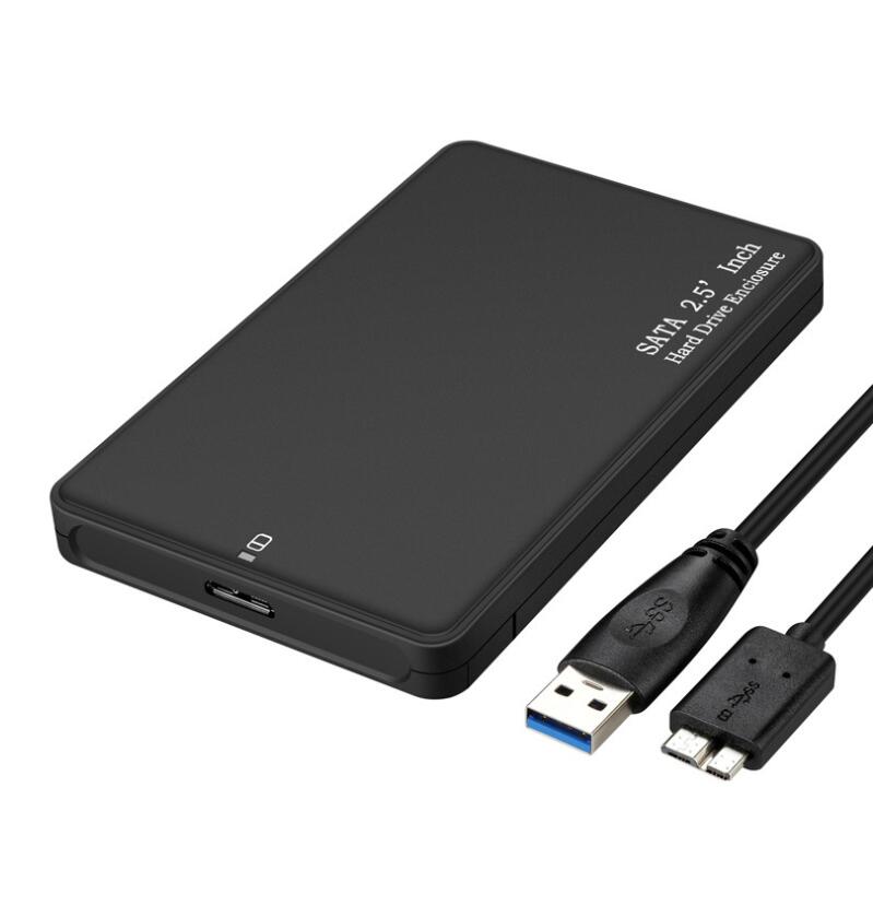 2.5 inch USB3.0/USB2.0 Hard Drive Case HDD SSD Case USB to SATA Adapter External Hard Disk Enclosure