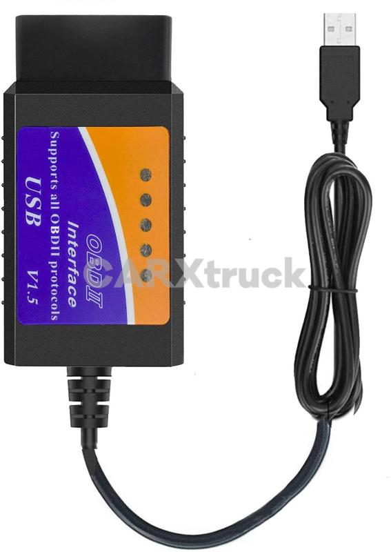 CARXtruck OBD2 Scanner USB Cable Extension Car Code Reader Check Engine V1.5 OBDII Adapter Interface Diagnose on Windows Only
CARXtruck OBD2 Scanner USB Cable Extension Car Code Reader Check Engine V1.5 OBDII Adapter Interface Diagnose on Windows Only
