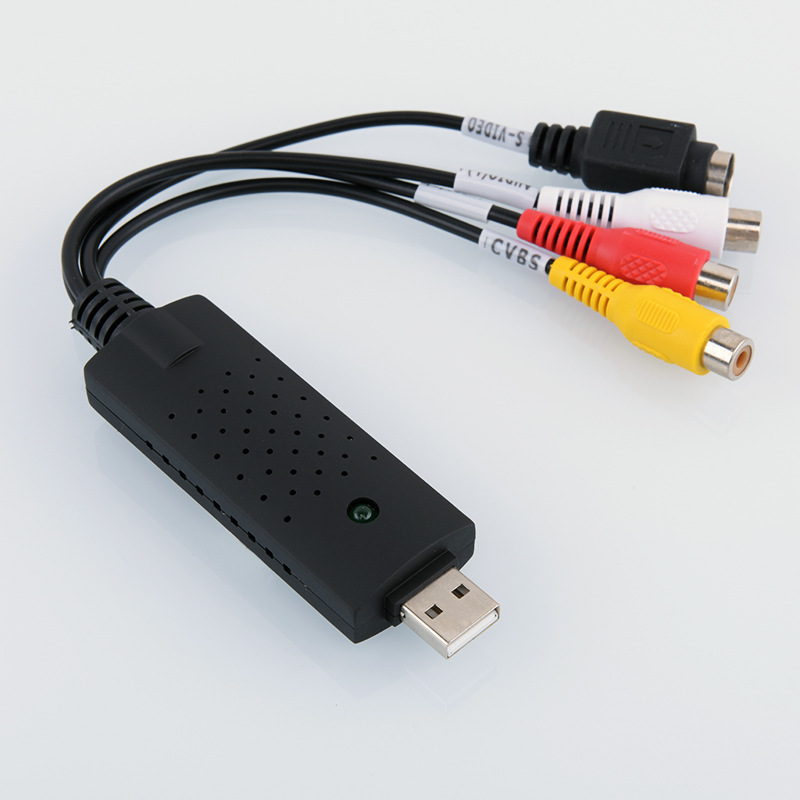 USB2.0 DVR Cards VHS DVD Converter Convert Analog Video To Digital Format o Record Capture Card quality PC Adapter