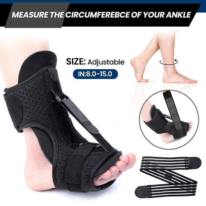 Foot Arch Support Foot Care Plantar Fasciitis Dorsal Night Day Splint Orthosis Stabilizer Pain Relief Adjustable Brace, Black
Foot Arch Support Foot Care Plantar Fasciitis Dorsal Night Day Splint Orthosis Stabilizer Pain Relief Adjustable Brace, Black